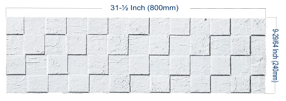 Wood Cubes - 25/64 (10mm) - Cork Wall Tiles (WWoCu10) - ICork