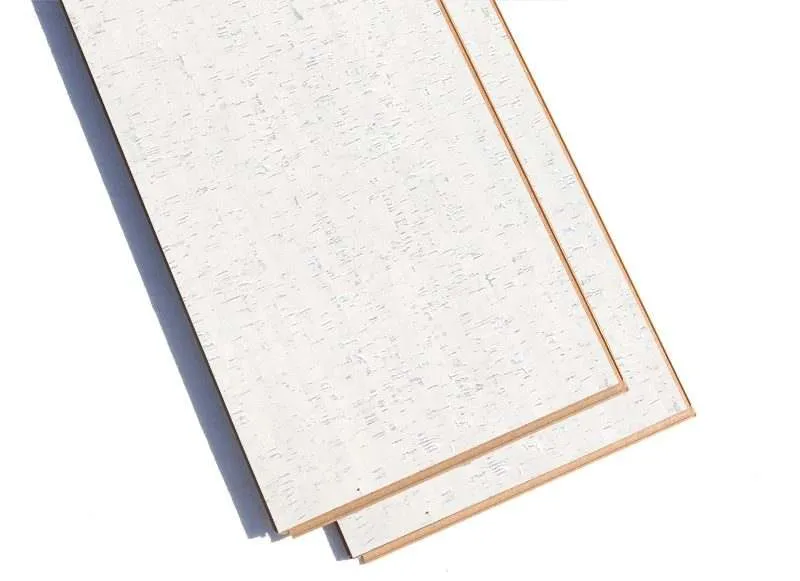 White Bamboo - 1/2&Quot; (12Mm) - Cork Floating (Fwb12) White Floor Bamboo Cork Floating Click