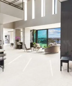 white floor cork white bamboo living room