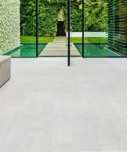 White Leather - 1/4&Quot; (6Mm) - Cork Glue Down Tile (Gwl6) White Leather Cork Floors Living Room Luxury Modern Design Decor