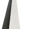 White Leather – fits 1/2″ (12mm) flooring (Stair Nosing) — original product photo