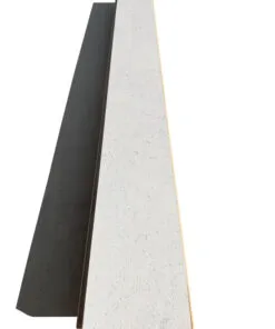 White Leather – 1/2″ (12mm) (Stair Nosing)