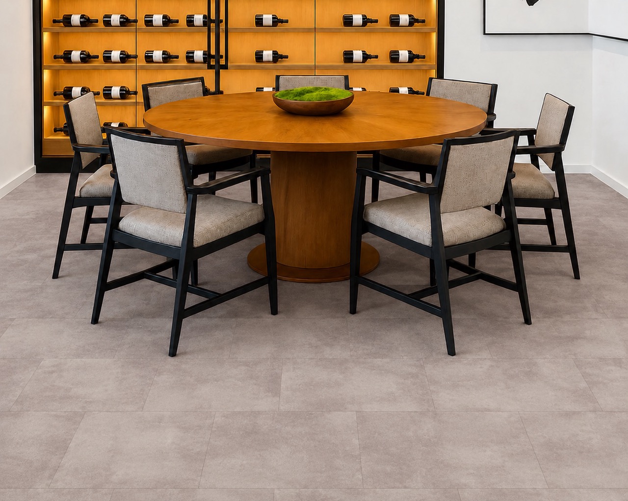 Copperstone Gray Linoleum Flooring | Swiss Real Linoleum Floor USA