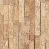 Wood brick cork tiles.