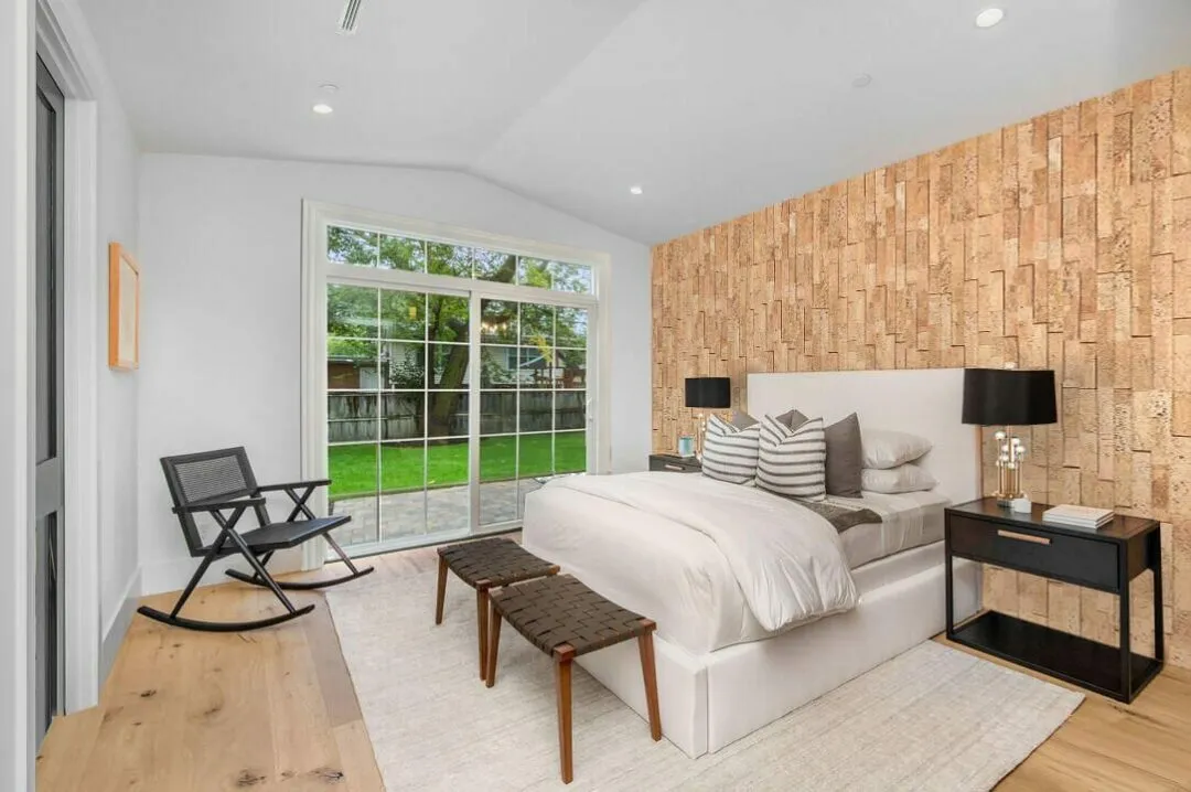 Wood Bricks - 23/64&Quot; (9Mm) - Cork Wall Tile (Wwobr9) Wood Bricks Cork Wall Panels Sustainable Soundproof Apartment