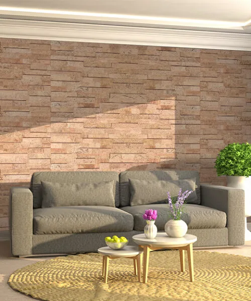 Wood Bricks - 23/64&Quot; (7Mm) - Cork Wall Tile (Wwobr7) Wood Bricks Cork Wall Tile For Office Acoustic Diffusion Panels