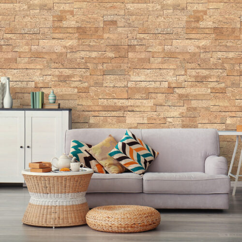 wood bricks forna wall panels restaurant soundproofing fire living room material