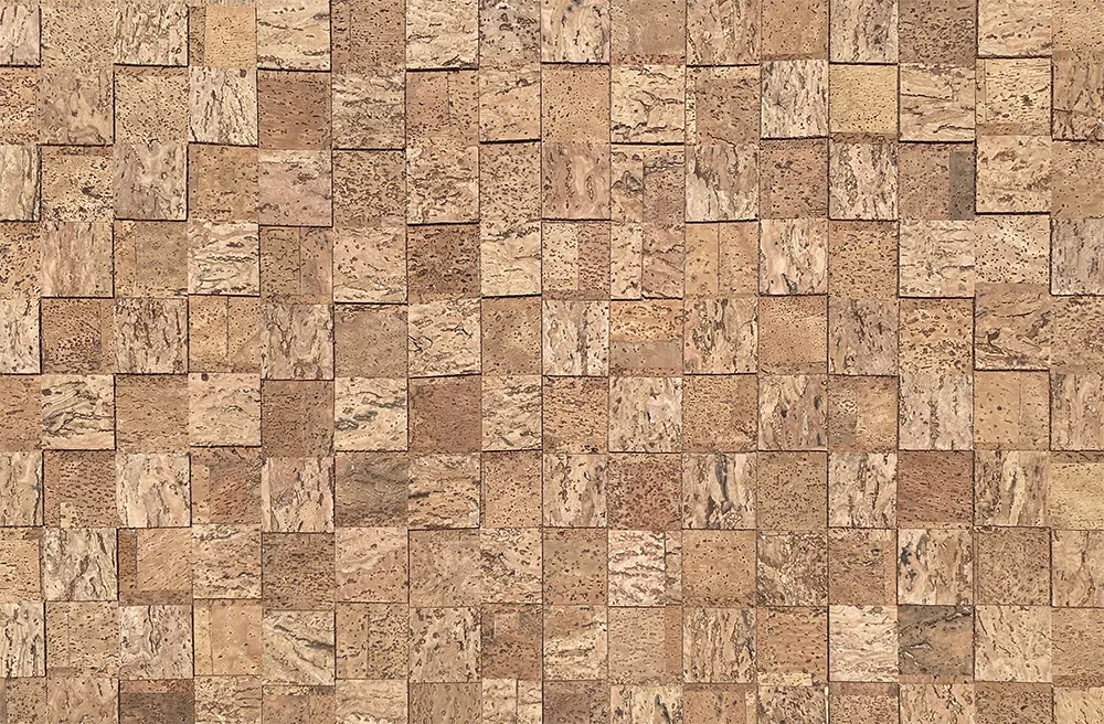 Wood Cubes Acoustic Wall Cork Panels