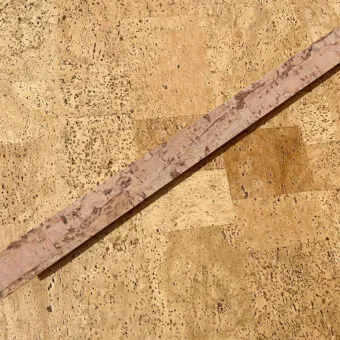 Woodflor custom manufactured cork stair nosing.